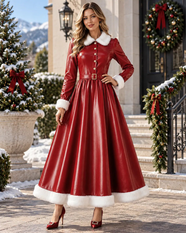 Maxi Leather Dresses
