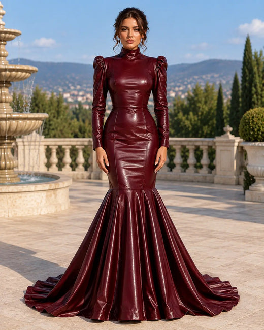Evening Leather Dresses